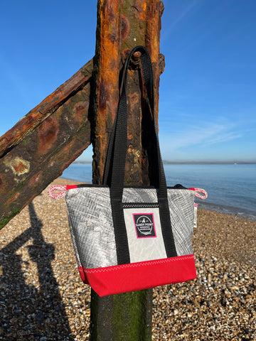 Sandy Point Sailcloth Hand Bag
