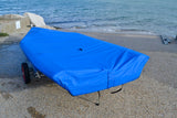Breathable RS Aero Flat Deck Cover - with padded transom flap.