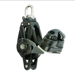 Holt - Nautos Plain45 Single Swivel Block with Cleat and Becket