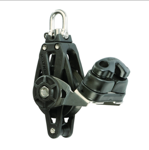 Holt - Nautos Plain45 Single Swivel Block with Cleat and Becket