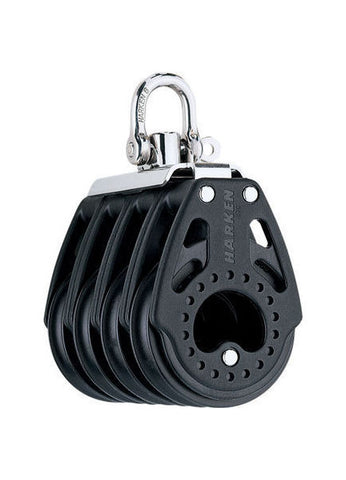 Harken 57mm Quad Carbo Block with Shackle