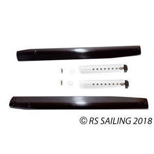 Selden Spreaders 335mm Pair: Black