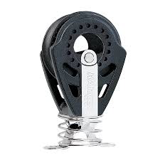 Harken 40mm Carbo Block with Spring and Eyestrap - Assembled